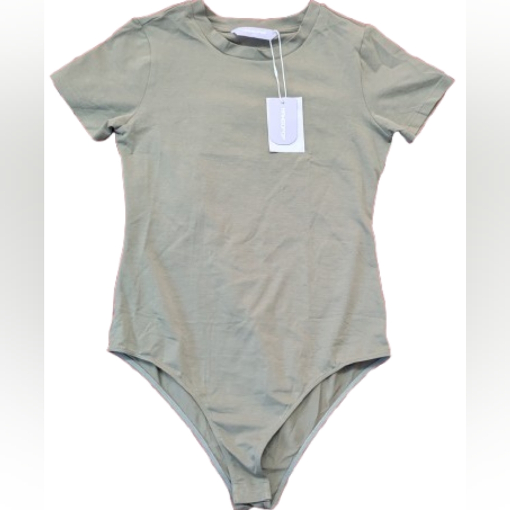 Mango Olive Green Bodysuit